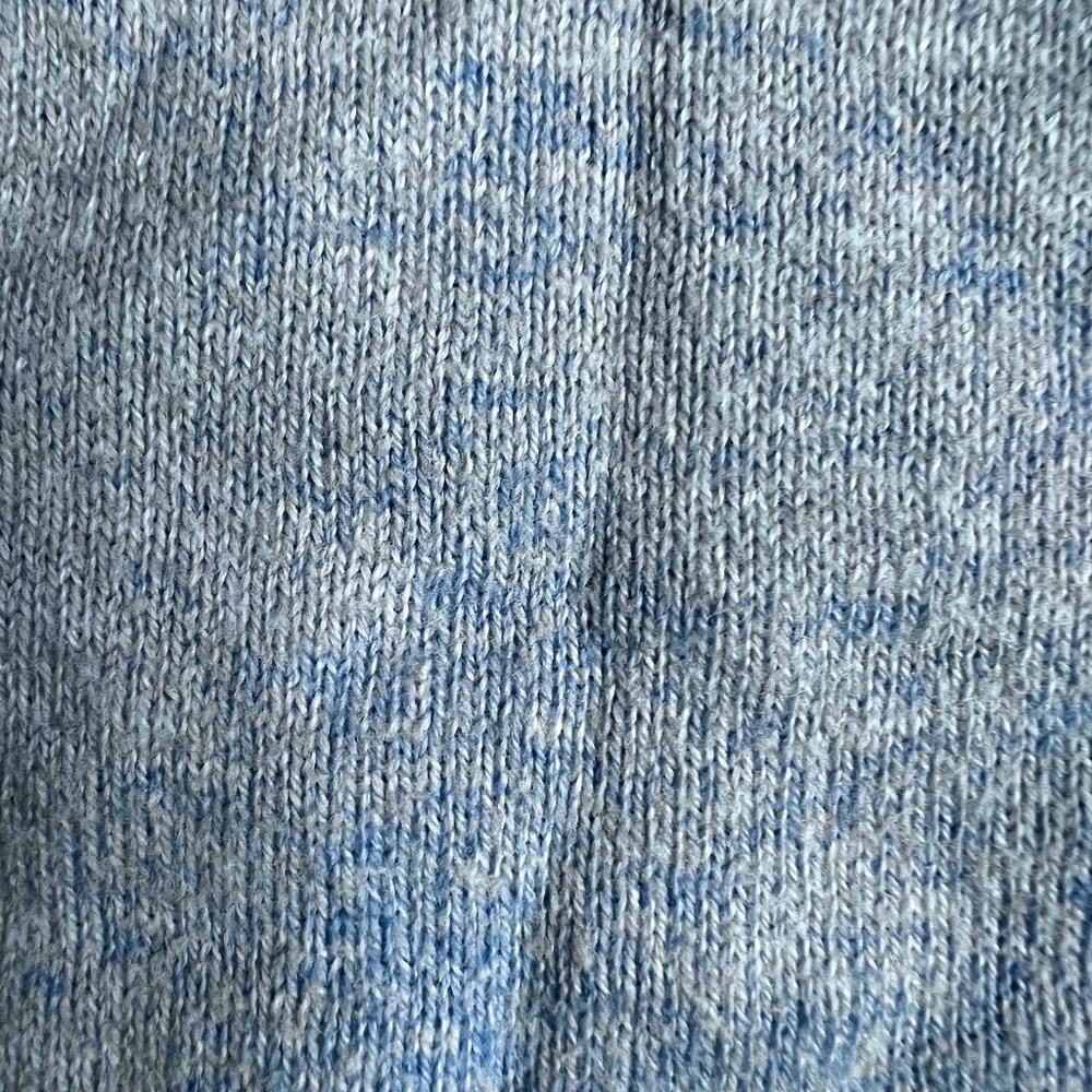Sky-blue 100% cashmere kids sweaters size 8 from Monoprix Kids/France